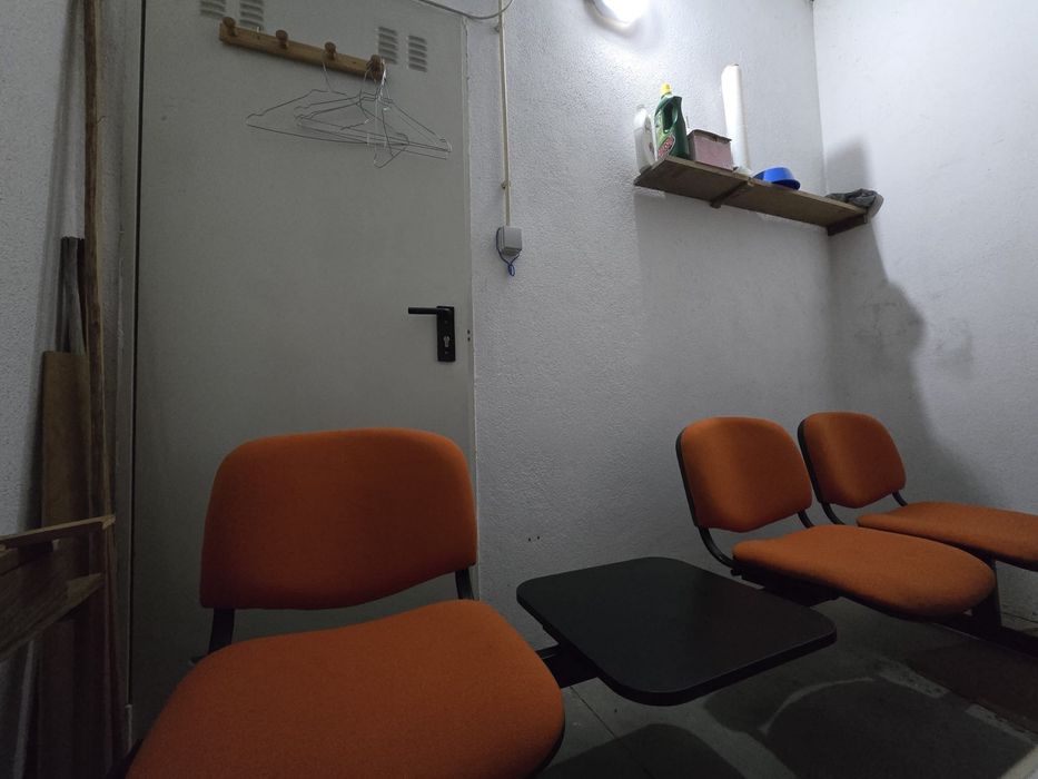 Conjunto cadeiras sala de espera