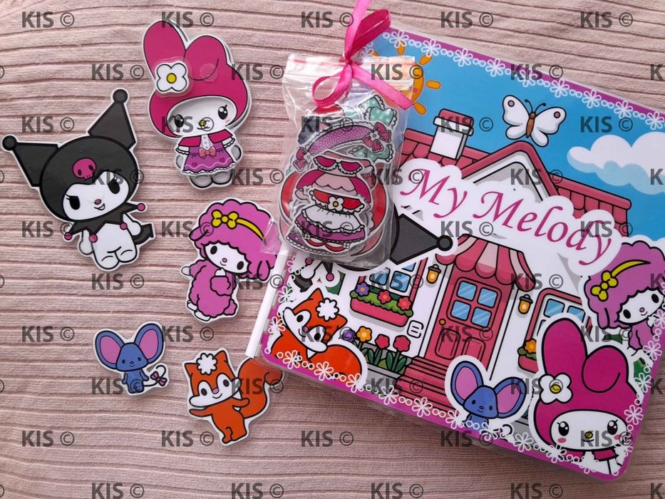Тока Бока Будиночок "My Melody" Дитяча гра альбом на липучках
