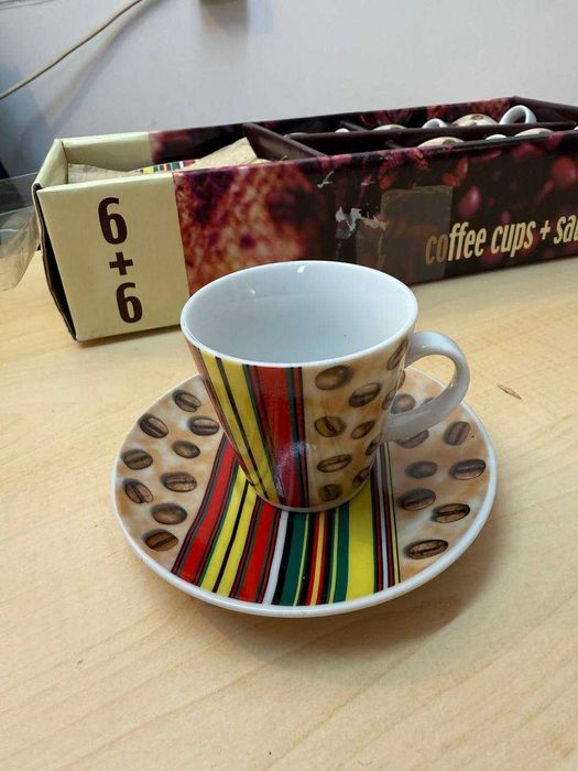 Conjunto de chávenas de café