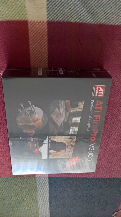 AMD - ATI  FirePro V5800 - nowa - new - Box - plomby - Windows 10