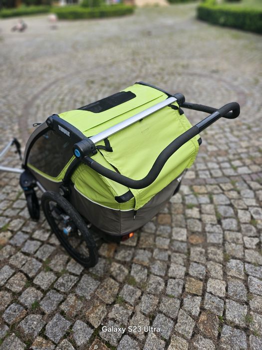 Przyczepka rowerowa przyczepa dla dzieci thule cab 2 pojemna