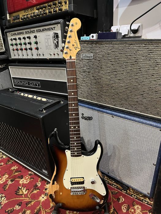 Fender stratocaster mexico japan squier gitara elektryczna frankenstrat