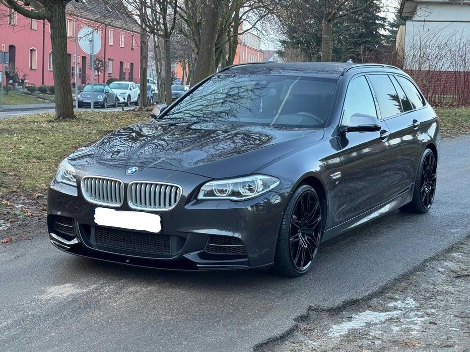 BMW f11 M550D Lift X-Drive 381KM świeżo spro zarejestrowany bezwypadek