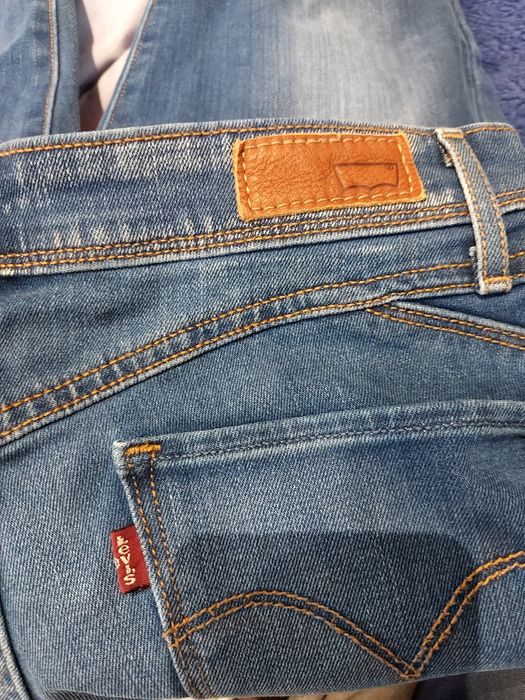 Spodnie Levis Mid Rise Skinny w28 l30