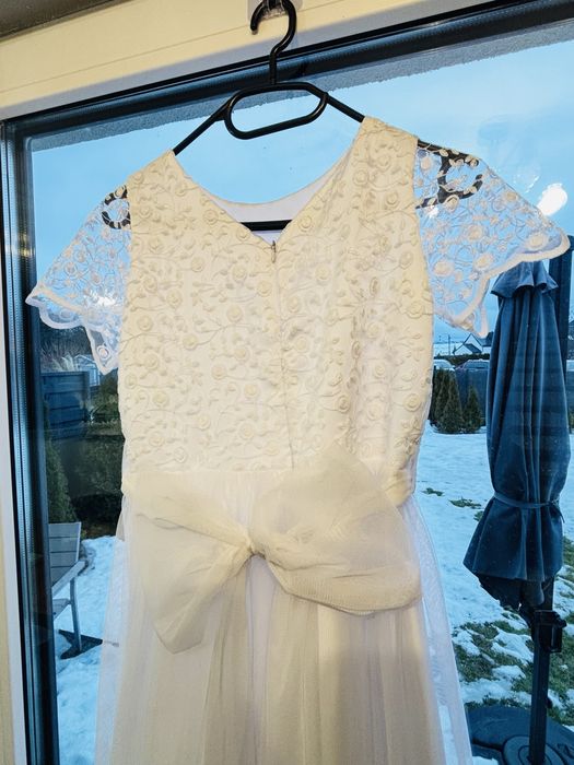 Sukienka Komunia model Nina/zestaw