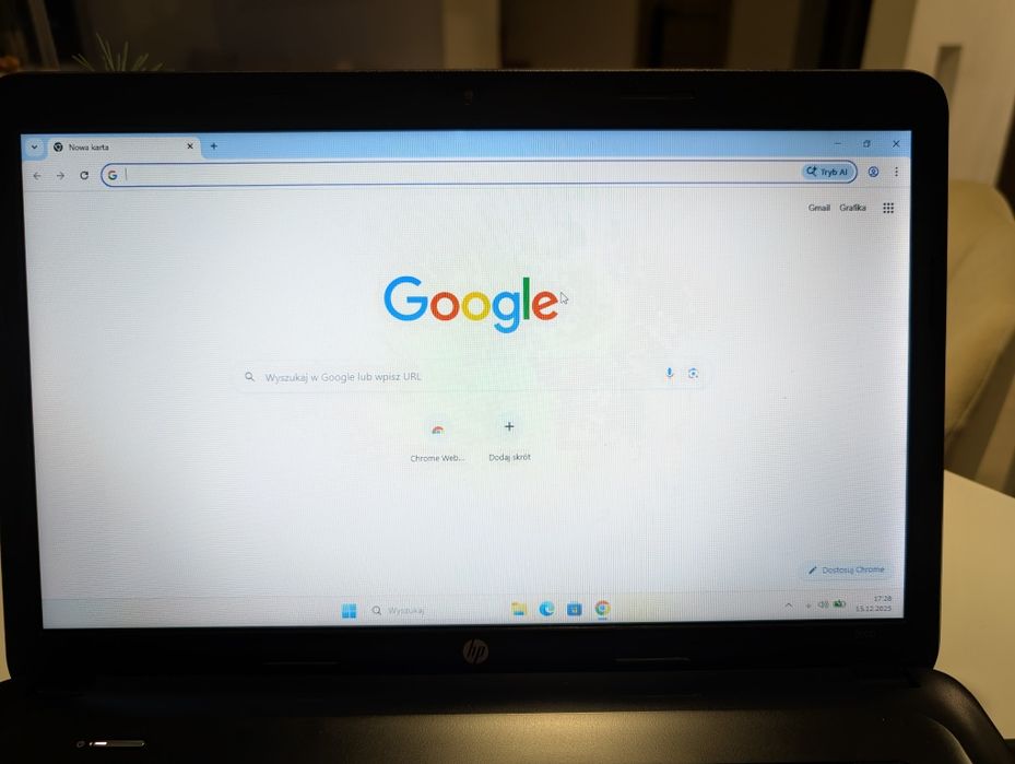 Laptop HP i5 4GB SSD 128GB Windows 11 pro 15,6 LED