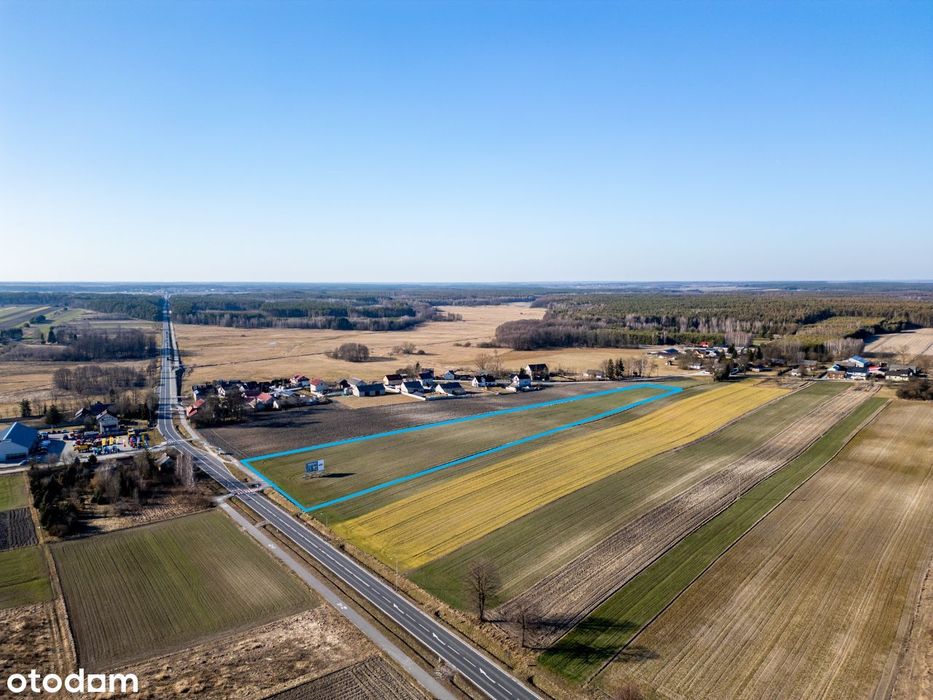 Działka komercyjna Zdanowice 1,97 ha – świetna ekspozycja przy DK78 - Visning 2