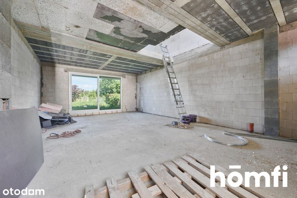 Szereg 100 m² z ogrodem | Iwiny z widokiem na park
