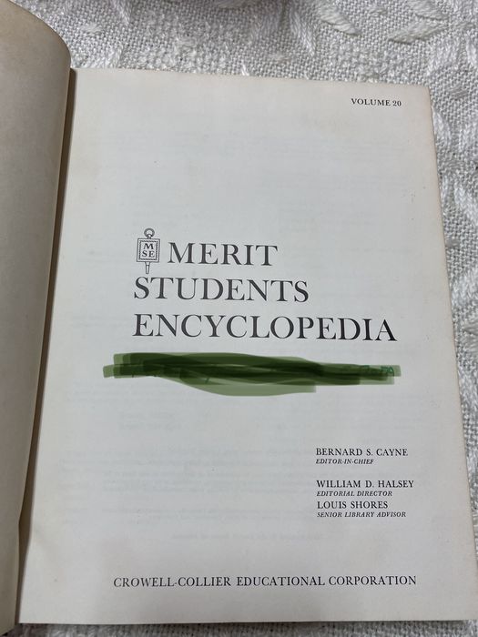 Merit Students Encyclopedia