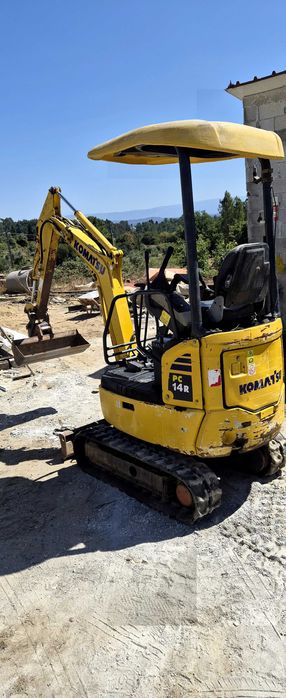 Mini giratoria komatsu pc14r-3