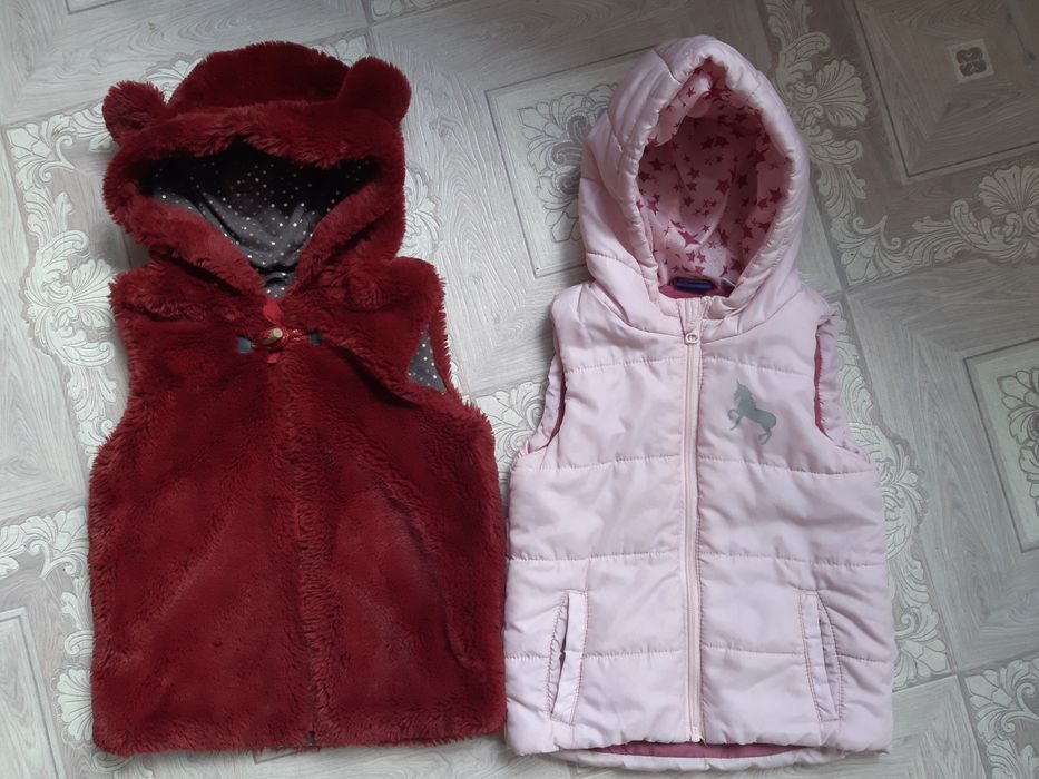 Желетка на дівчинку