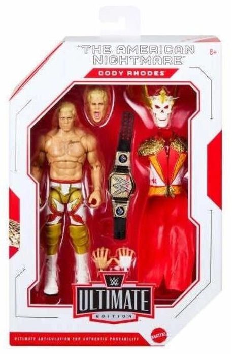 Figurka WWE Ultimate Edition Cody Rhodes etui kartonowe,