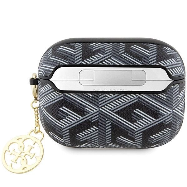 Etui Guess GCube Charm na AirPods Pro - czarne