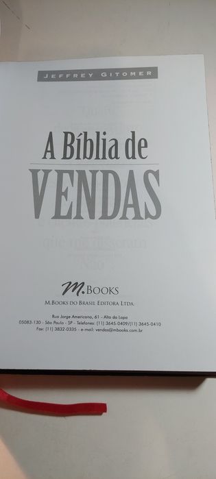 A Bíblia de Vendas - Jeffrey Gitomer