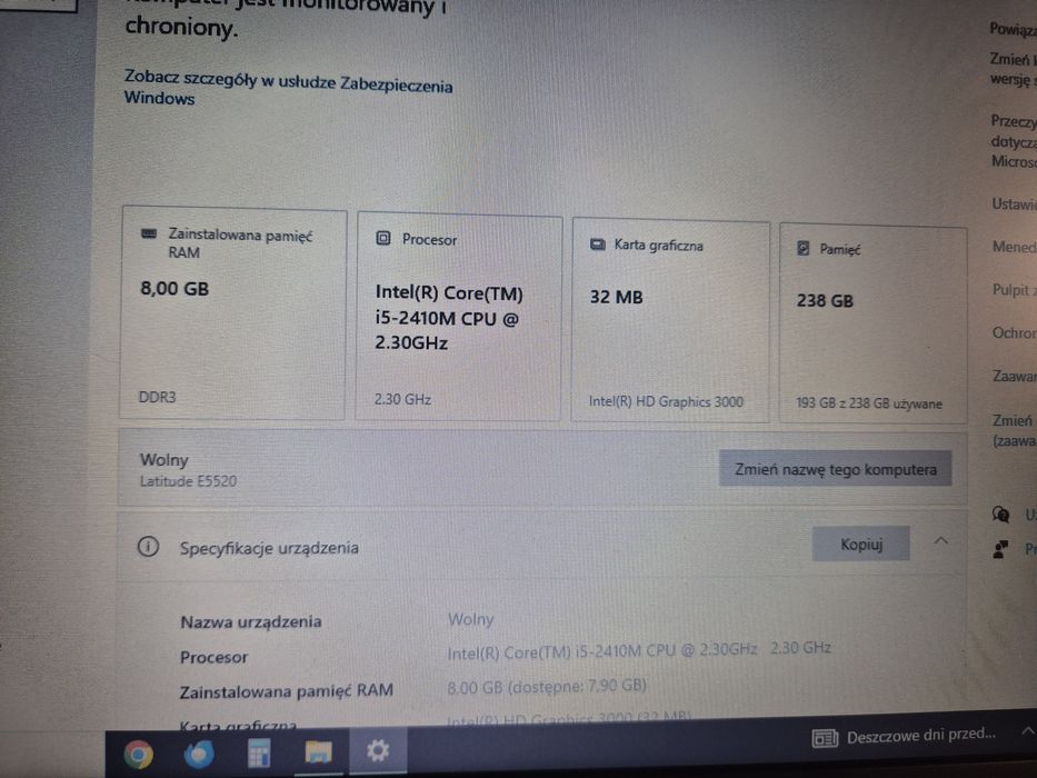 Dell Latitude E5520