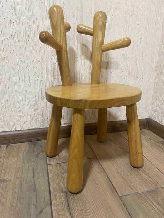 Дитячий дерев’яний стільчик IKEA