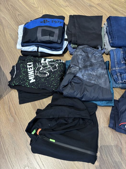 Zestaw ubran chłopięcych r.164-170cm-stan idealny