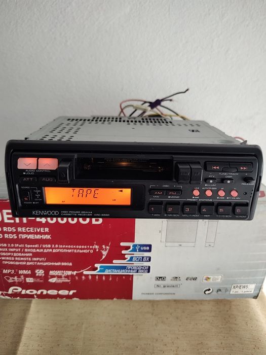 Radio samochodowe Kenwood na kasety