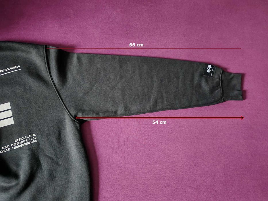 Bluza crewneck Alpha Industries.
