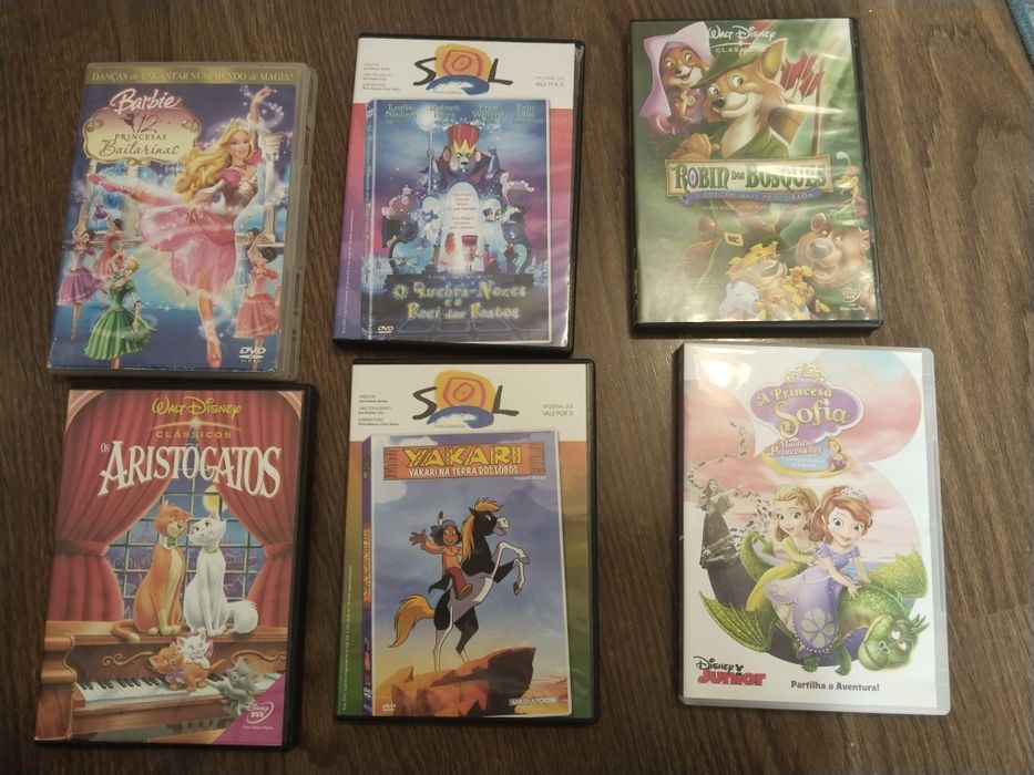 Vendo lote DVD Infantil