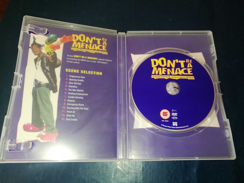 DON'T BE A MENACE	DVD (legendagem em Inglês)