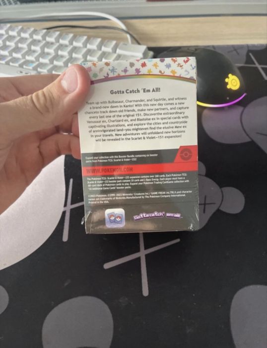 Karty kolekcjonerskie pokemon 151