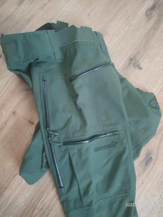 Spodnie męskie damskie unisex turystyczne S Norrona Dovre.