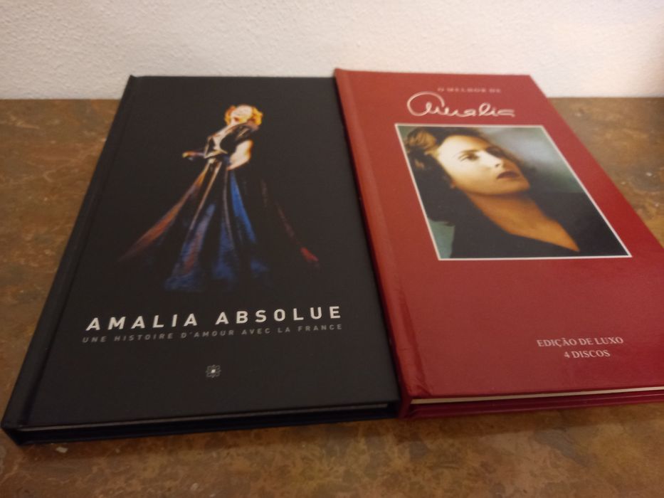 Conjunto de oito CD de AMÁLIA RODRIGUES