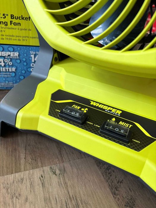 Wentylator akumulatorowy z funkcją MGIEŁKI RYOBI 18V PCL851B