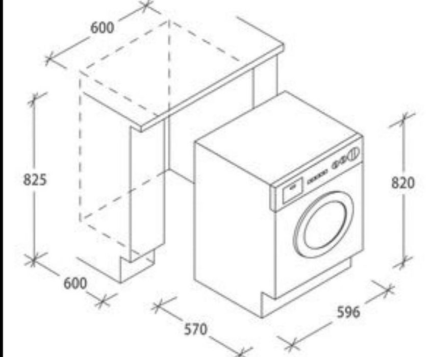 Máquina de Lavar Integrável 8kg Classe A+++ 1400rpm - Candy