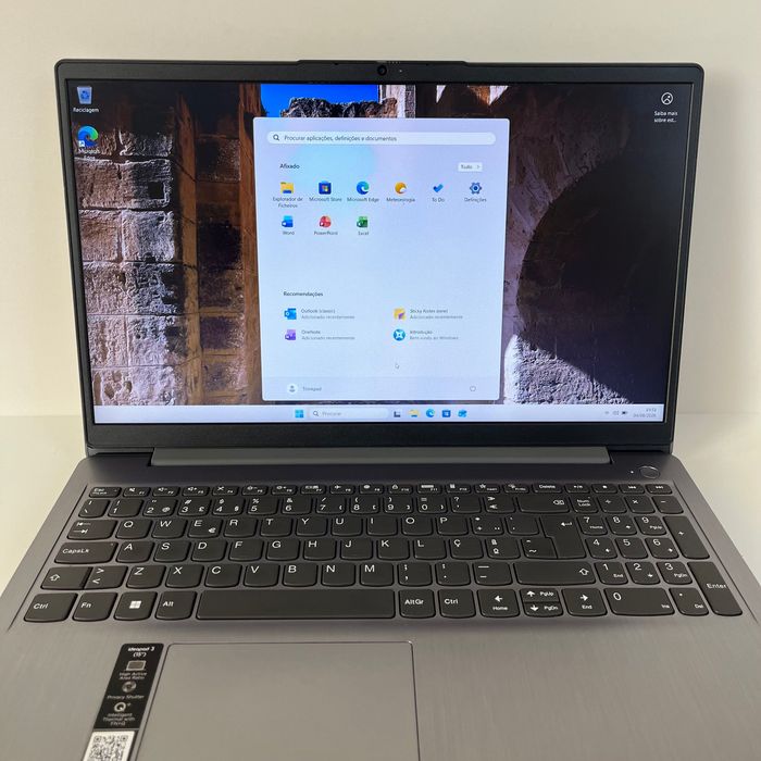 Computador Portátil Lenovo IdeaPad 3 Ryzen 7 12/256gb NVME 15.6"FHD c/carregador
