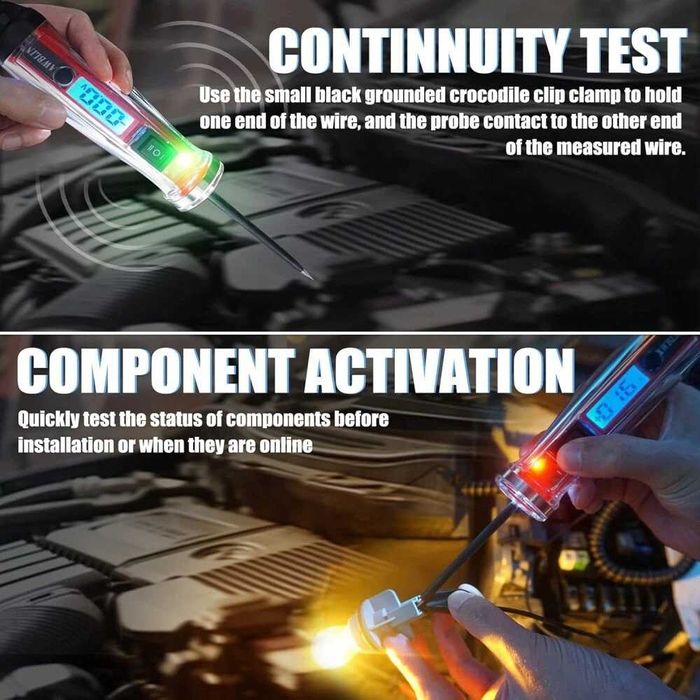 Teste de prova de circuitos automovel