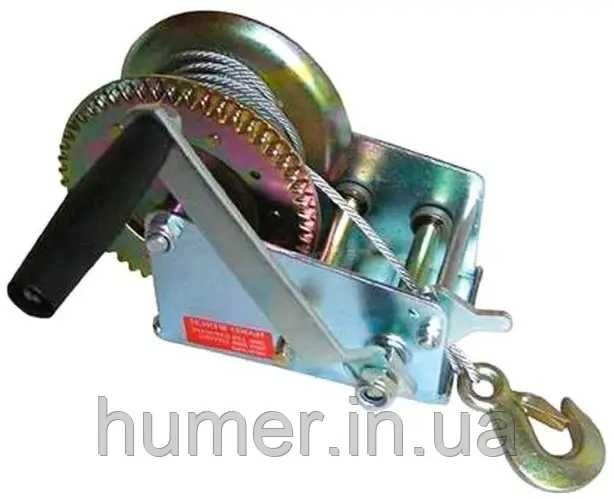 Лебідка барабанна ручна Levior 900 кг | довжин тросу 10 м |