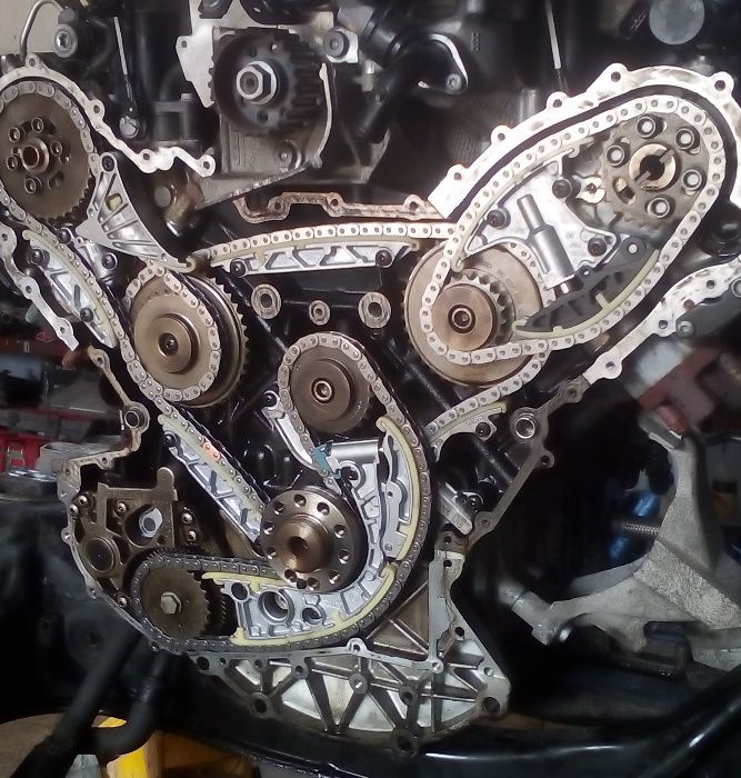 Wymiana rozrządu Audi VW Porsche TDI / Tfsi