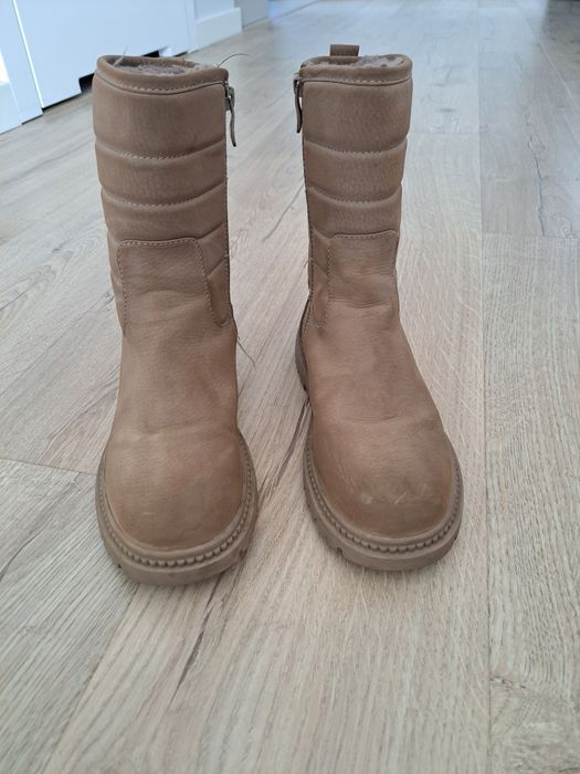 Kozaki buty na zimę wyższe bardzo ciepłe