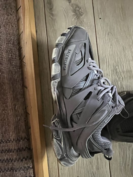 balenciaga track 1 faded purple