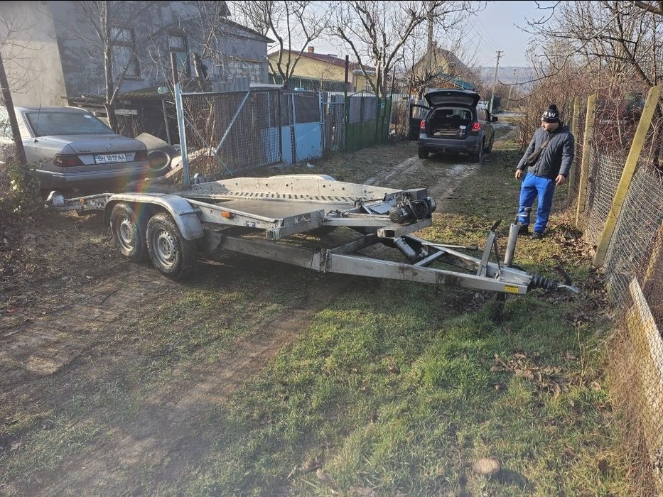 Продам лафет‼️Лавета THULE Гідравлічна з Електро лебідкою