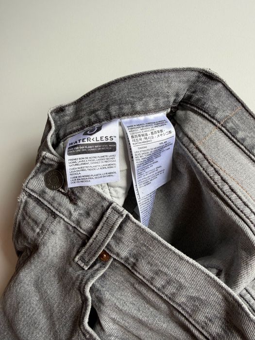 Джинси Levi’s 501 Original W29 L32 сірі, прямий крій, оригінал