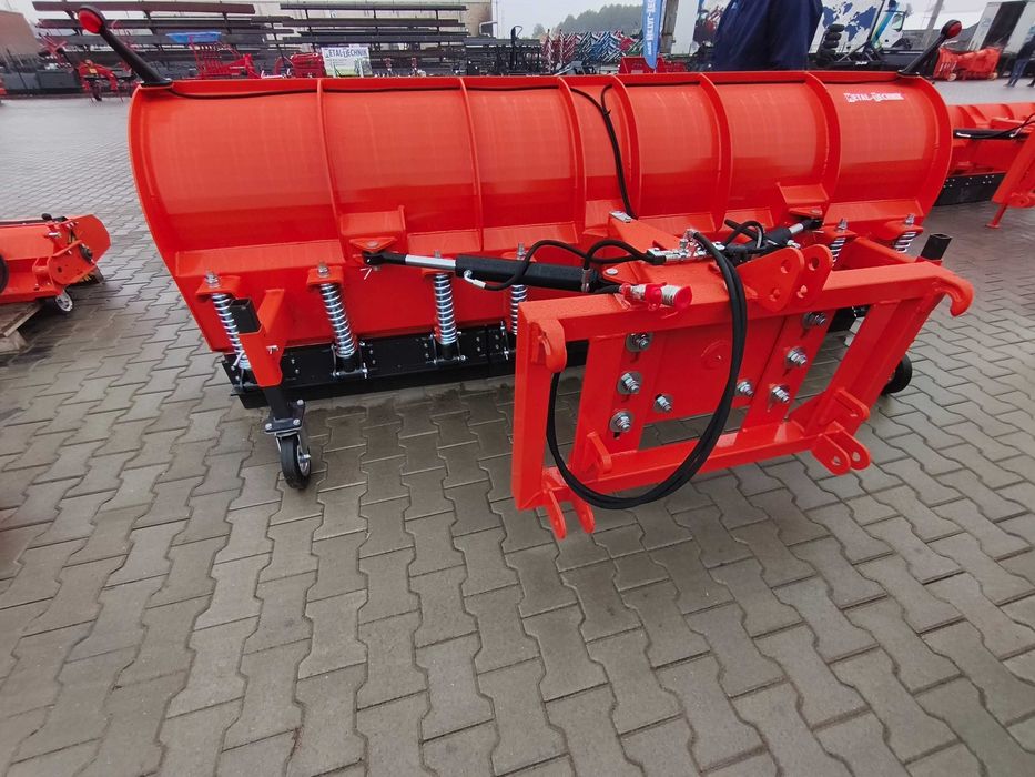 Pług Do Śniegu 2,1m 2,2m 2,6m 3,0m Prosty Składany Strzałka Komunalny