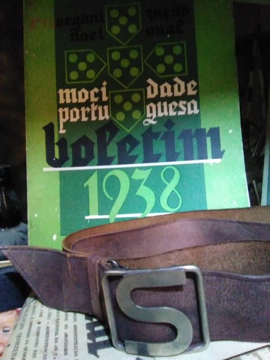 Mocidade Portuguesa,cinto feminino da MP 1938