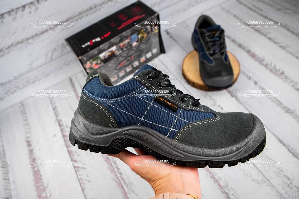 Спецвзуття робоче, захисні кросівки з металевим носком
