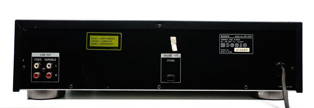 Zmieniarka na 10 CD SONY CDP-C910 + 3x BOX XA-10B (30 CD) DAC 16