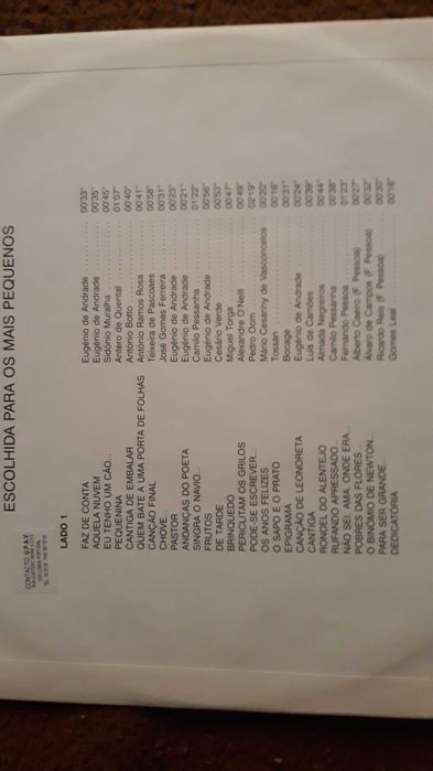 Mário Viegas e Manuela de Freitas - Poemas de bibe - LP - portes incl.