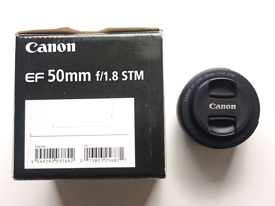Obiektyw Canon EF 50mm 1/8 STM jak nowy