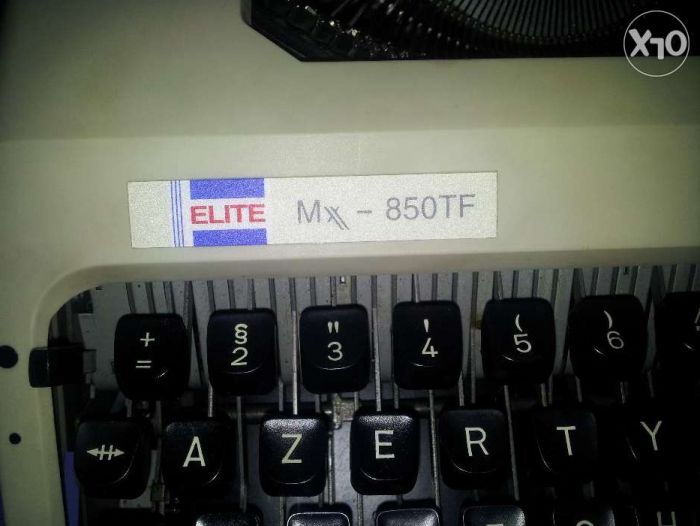 Máquina de Escrever...