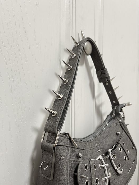 Custom bag, opium bag, balenciaga type, сумка с шипами, сумка y2k