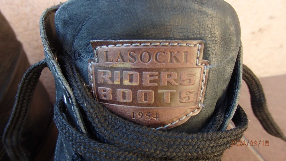 Buty męskie wysokie Lasocki - 44.