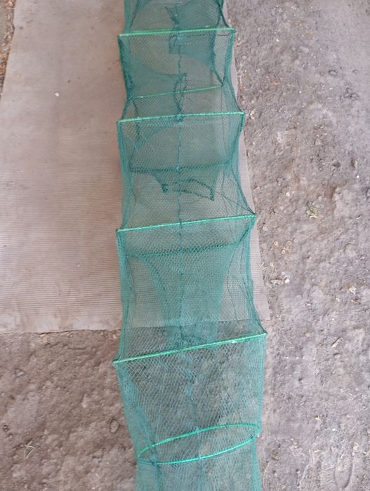 Раколовка гармошка 5.5 м, рачница, кишка