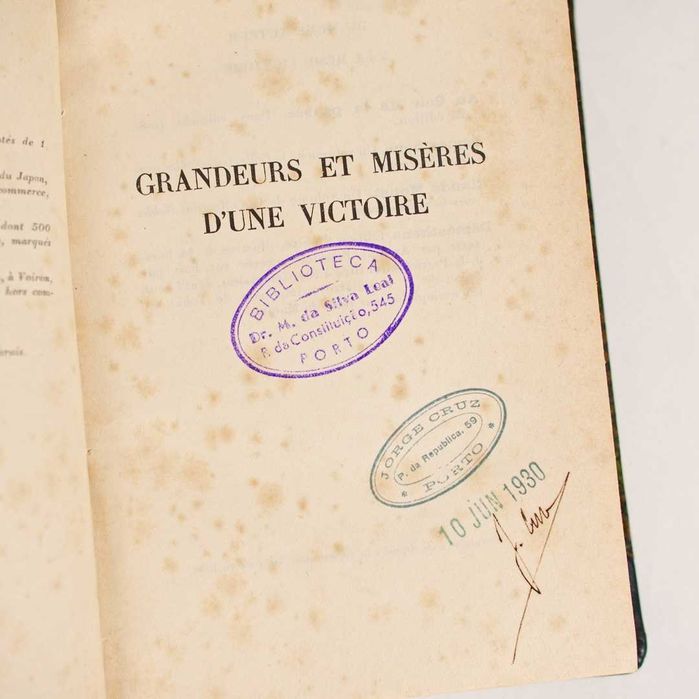 Georges Clemenceau - Grandeurs et Misères d’une Victoire (1930)