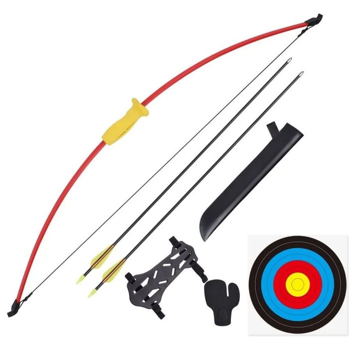 Лук детский со стрелами, подростковый лук для спортивной стрельбы, лук